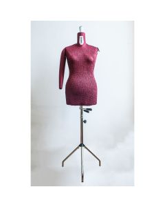 Manechin croitorie reglabil dama semiprofesional cu brat si cupa, masura 42-54