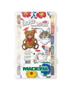 Smartbox 18 papiote ata de brodat Lana No.12 Madeira 8051