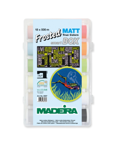 Smartbox 18 papiote ata de brodat Frosted Matt No.40 Madeira 8087