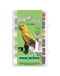 Smartbox 18 papiote ata de brodat Rayon No.40 Madeira 8043