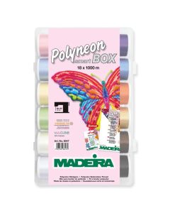 Smartbox 18 papiote ata de brodat Polyneon No.40 Madeira 8047