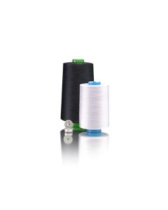 Ata de suveica Bobbinfil No.150, 10000 m, Isa Polyester, Amann 02950, alb