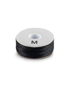 Ata de suveica prebobinata Bobbinfil Black 144 x 113 m, Amann Isabob 2539