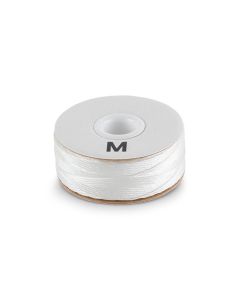 Ata de suveica prebobinata Bobbinfil White 144 x 113 m, Amann Isabob 2539