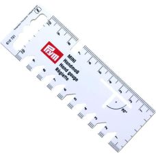 Mini rigla croitorie flexibila pentru cusaturi, cu marcaje 90 grade, 10cm 610731