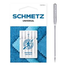 Set 5 ace de cusut universale, finete 65, Schmetz 130/705 H VCS