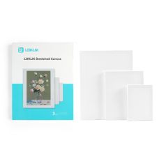 Set 3 bucati panza intinsa Canvas LOKLiK compatibil iPaint™