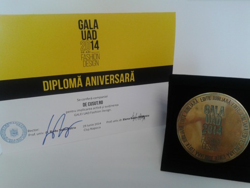 BRO ROM SIBIU - inivitat de onoare la Gala UAD Fashion Design Cluj-Napoca 2014