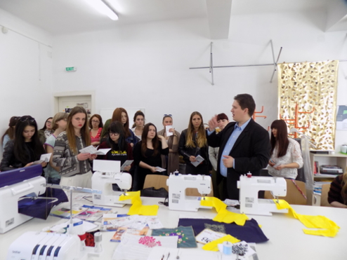 Demonstratii practice pentru studentii Facultatilor de Design Vestimentar