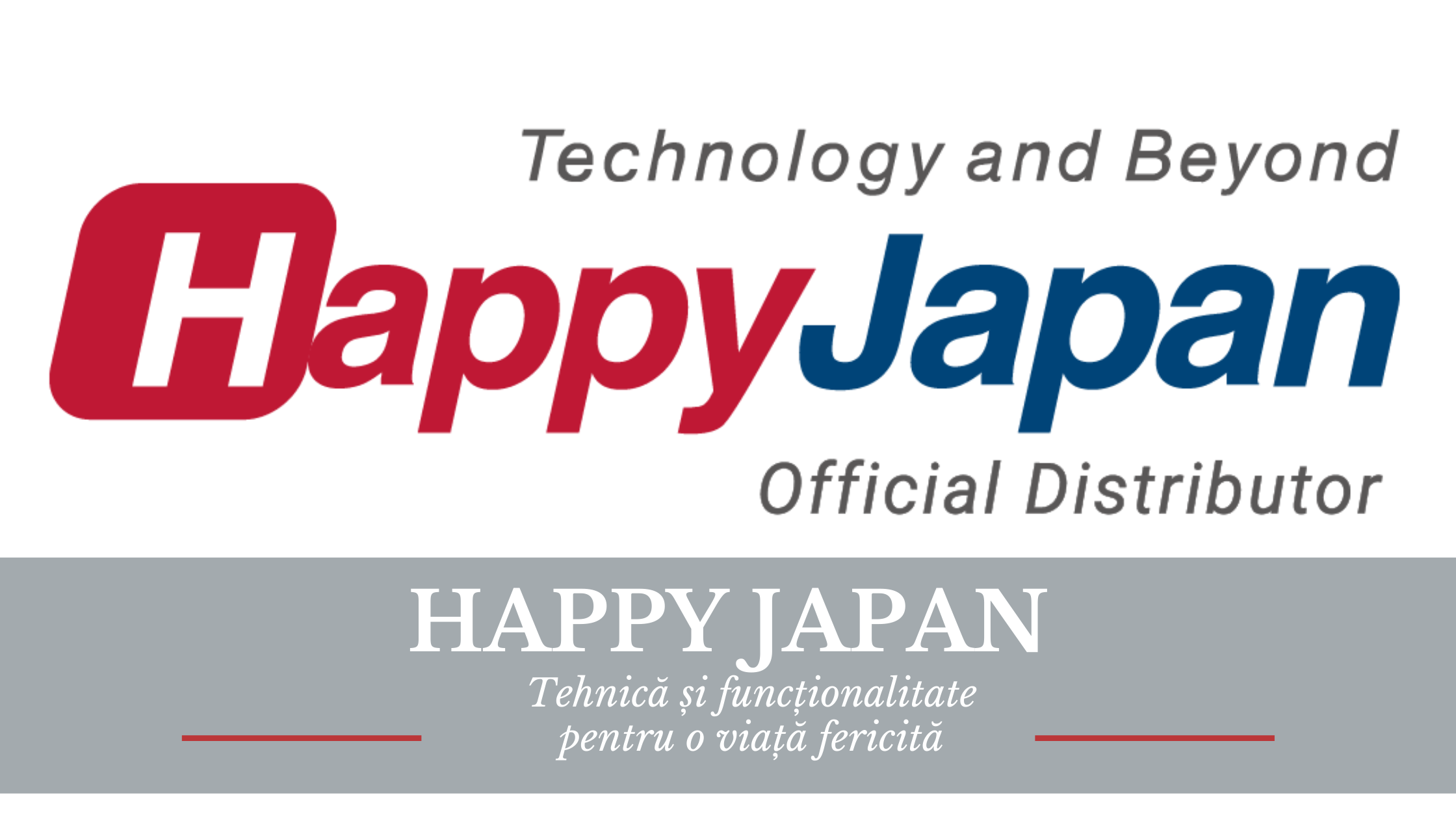 Happy Japan: tehnică și funcționalitate pentru o viață fericită