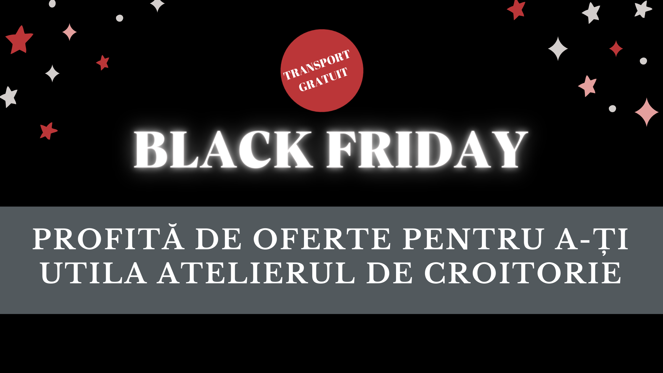 Profită de ofertele de Black Friday pentru a-ți utila atelierul de croitorie