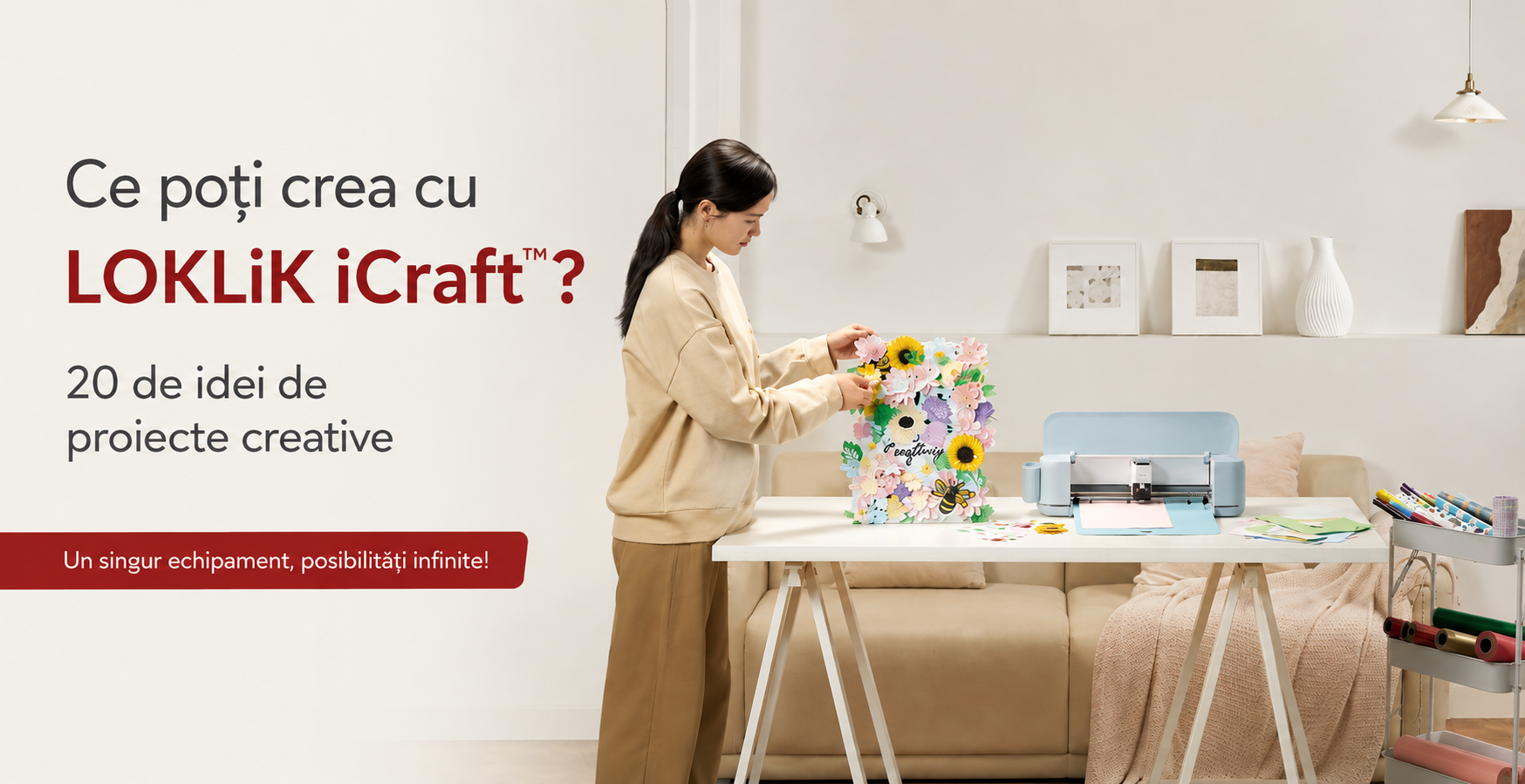 Ce poți crea cu LOKLiK iCraft? 20 de idei de proiecte