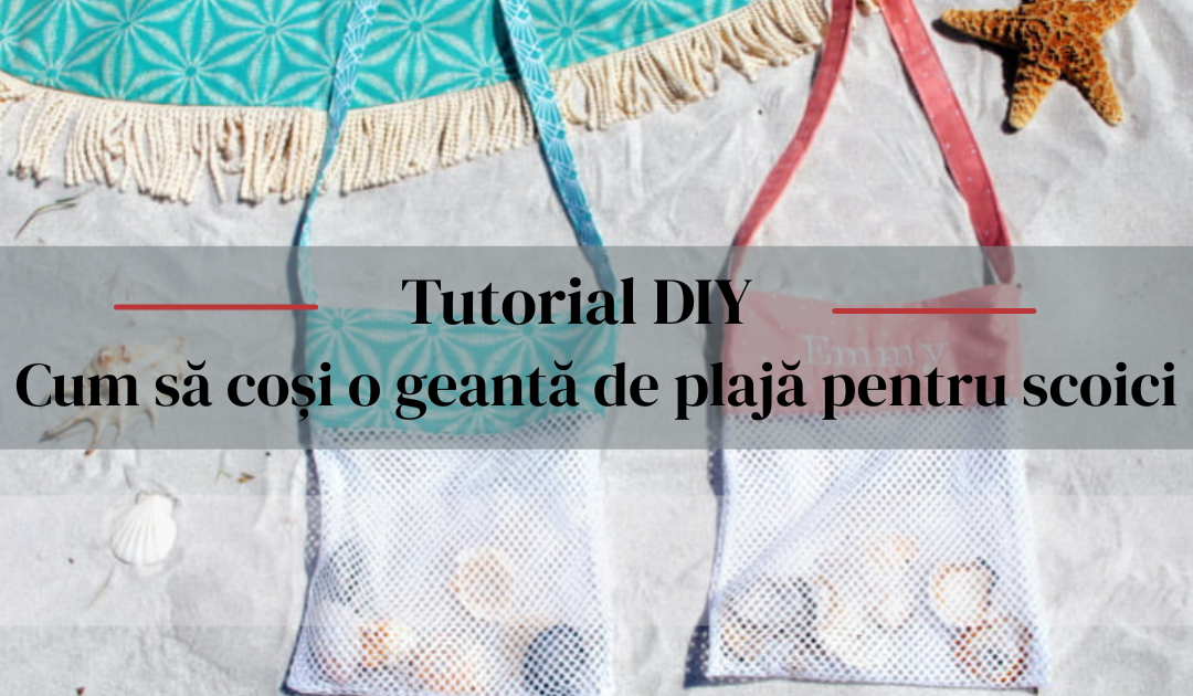 Cum să coși o geantă de plajă pentru scoici