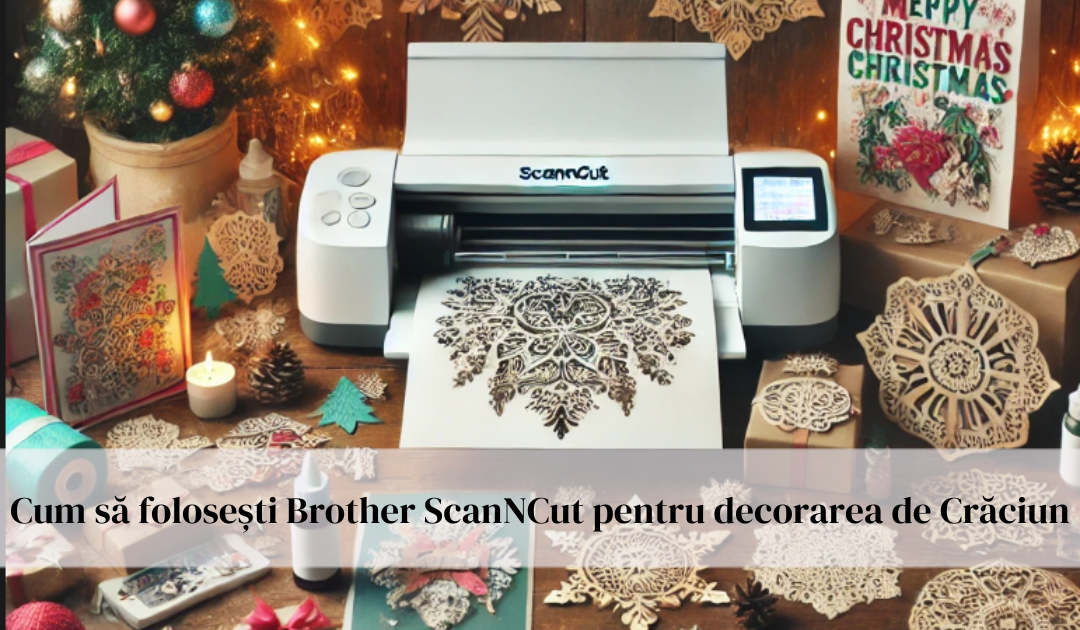 Cum să folosești Brother ScanNCut pentru decorarea de Crăciun