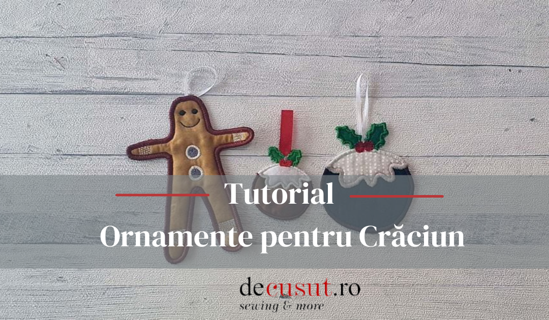 Ornamente pentru Crăciun - Turtă Dulce și budincă